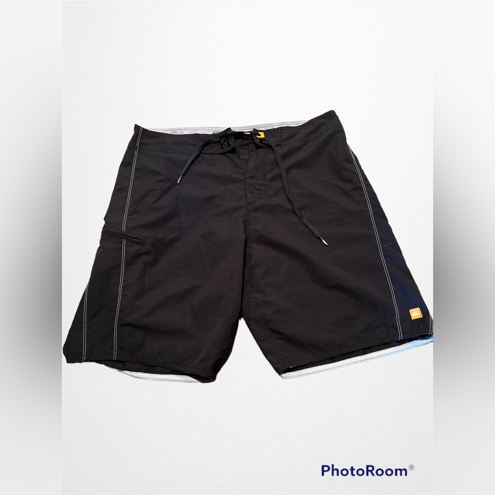 Mens Quiksilver Black Bathing Suit Size 33